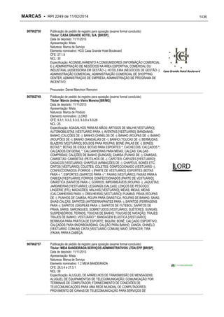 RPI - Marcas 2249 "Vervs Consultoria" 