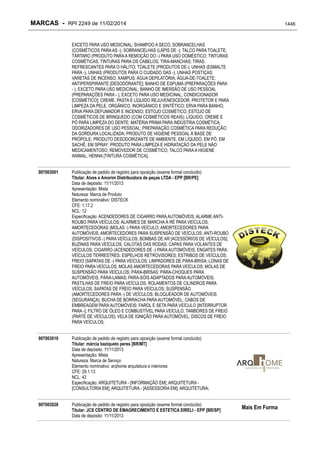 RPI - Marcas 2249 "Vervs Consultoria" 