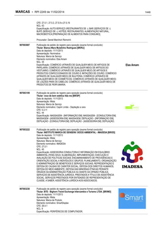 RPI - Marcas 2249 "Vervs Consultoria" 
