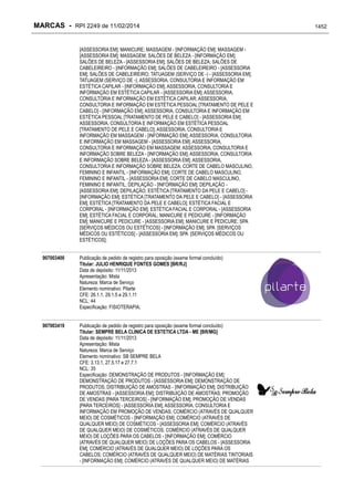 RPI - Marcas 2249 "Vervs Consultoria" 