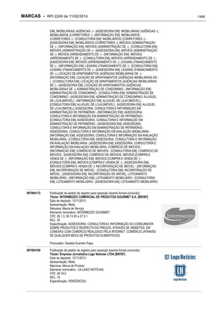 RPI - Marcas 2249 "Vervs Consultoria" 