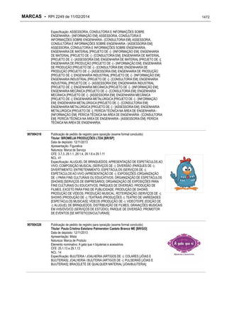 RPI - Marcas 2249 "Vervs Consultoria" 