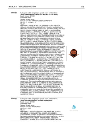 RPI - Marcas 2249 "Vervs Consultoria" 