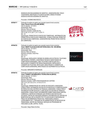 RPI - Marcas 2249 "Vervs Consultoria" 