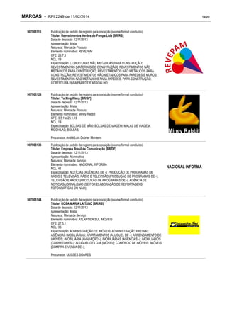 RPI - Marcas 2249 "Vervs Consultoria" 