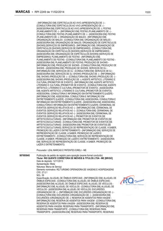 RPI - Marcas 2249 "Vervs Consultoria" 