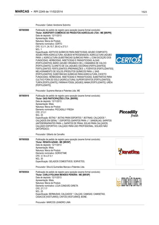 RPI - Marcas 2249 "Vervs Consultoria" 