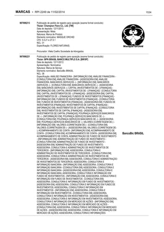 RPI - Marcas 2249 "Vervs Consultoria" 