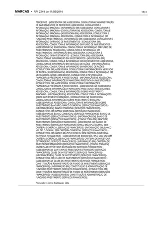 RPI - Marcas 2249 "Vervs Consultoria" 