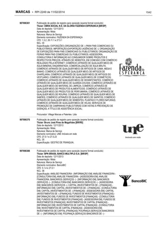 RPI - Marcas 2249 "Vervs Consultoria" 