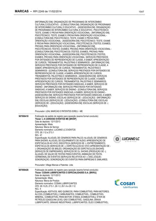 RPI - Marcas 2249 "Vervs Consultoria" 