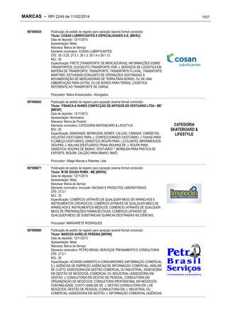 RPI - Marcas 2249 "Vervs Consultoria" 