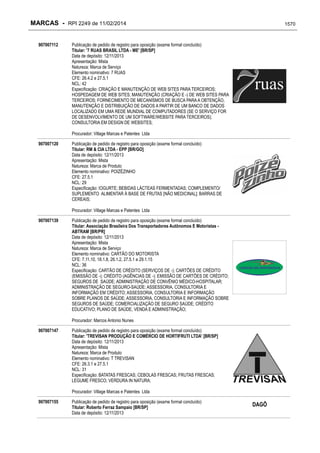 RPI - Marcas 2249 "Vervs Consultoria" 