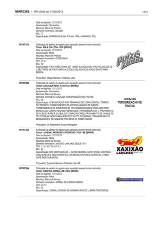 RPI - Marcas 2249 "Vervs Consultoria" 