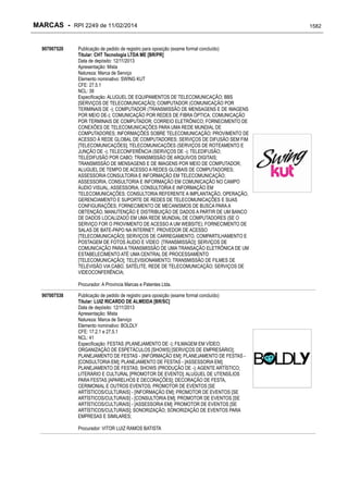 RPI - Marcas 2249 "Vervs Consultoria" 