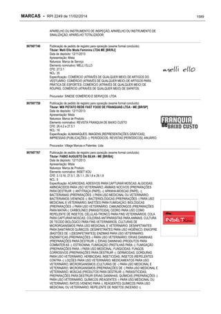 RPI - Marcas 2249 "Vervs Consultoria" 