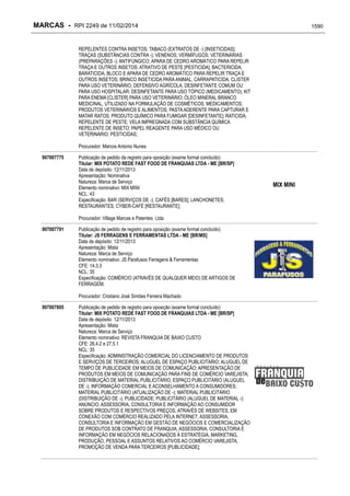 RPI - Marcas 2249 "Vervs Consultoria" 