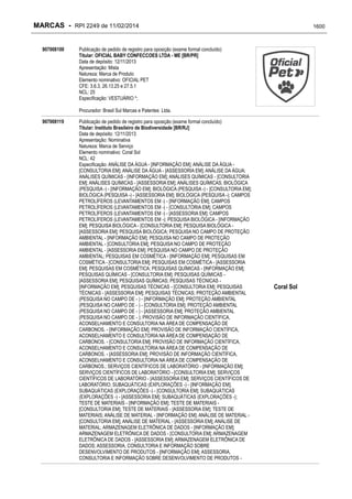 RPI - Marcas 2249 "Vervs Consultoria" 