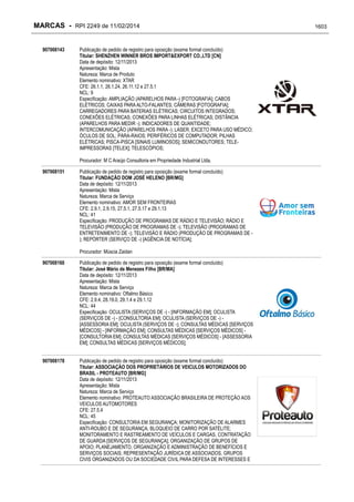 RPI - Marcas 2249 "Vervs Consultoria" 