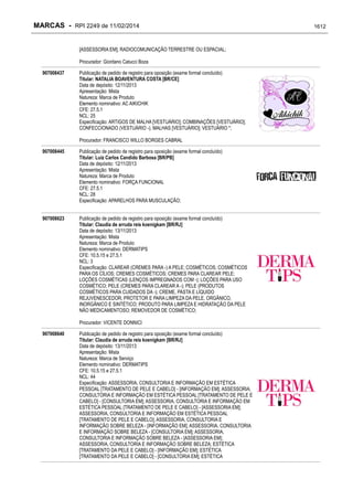 RPI - Marcas 2249 "Vervs Consultoria" 