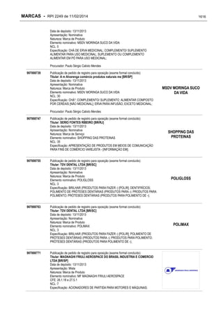 RPI - Marcas 2249 "Vervs Consultoria" 