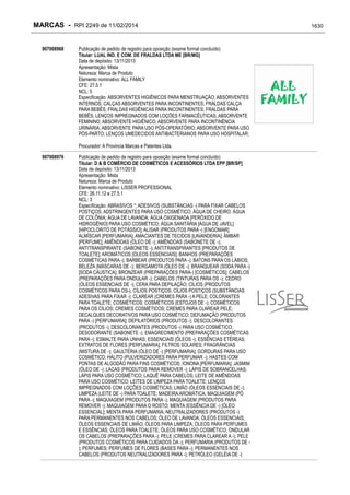 RPI - Marcas 2249 "Vervs Consultoria" 