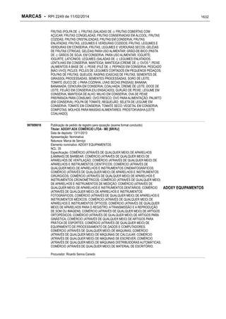 RPI - Marcas 2249 "Vervs Consultoria" 