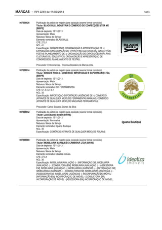 RPI - Marcas 2249 "Vervs Consultoria" 