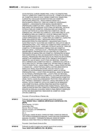 RPI - Marcas 2249 "Vervs Consultoria" 