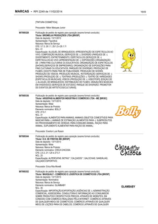 RPI - Marcas 2249 "Vervs Consultoria" 