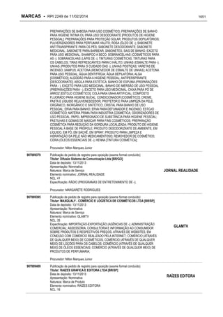 RPI - Marcas 2249 "Vervs Consultoria" 