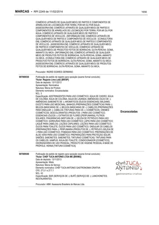 RPI - Marcas 2249 "Vervs Consultoria" 