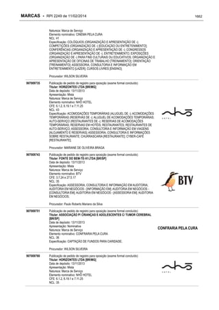 RPI - Marcas 2249 "Vervs Consultoria" 