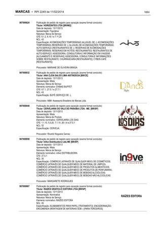 RPI - Marcas 2249 "Vervs Consultoria" 