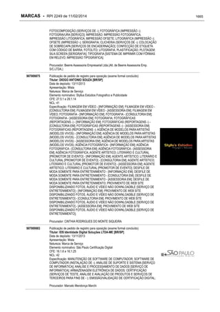 RPI - Marcas 2249 "Vervs Consultoria" 