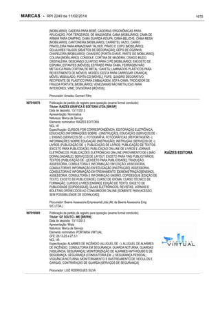 RPI - Marcas 2249 "Vervs Consultoria" 