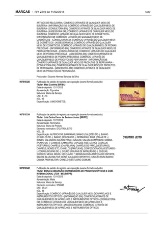 RPI - Marcas 2249 "Vervs Consultoria" 