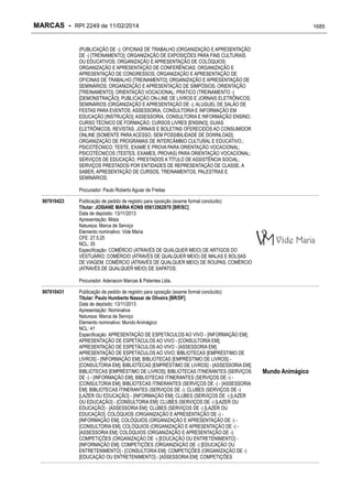 RPI - Marcas 2249 "Vervs Consultoria" 