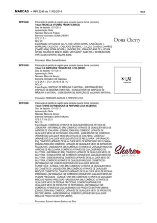 RPI - Marcas 2249 "Vervs Consultoria" 