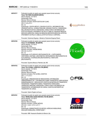 RPI - Marcas 2249 "Vervs Consultoria" 