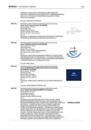 RPI - Marcas 2249 "Vervs Consultoria" 