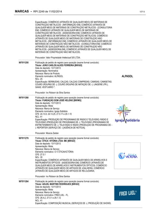 RPI - Marcas 2249 "Vervs Consultoria" 