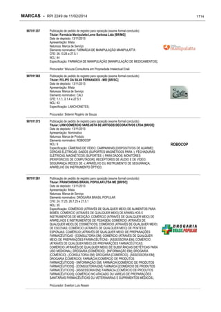 RPI - Marcas 2249 "Vervs Consultoria" 