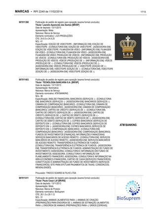 RPI - Marcas 2249 "Vervs Consultoria" 