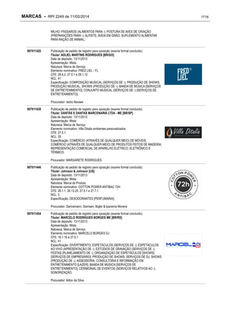 RPI - Marcas 2249 "Vervs Consultoria" 