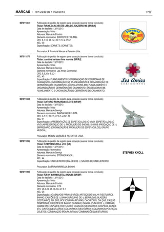RPI - Marcas 2249 "Vervs Consultoria" 