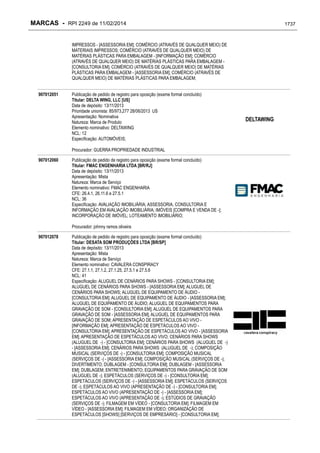 RPI - Marcas 2249 "Vervs Consultoria" 