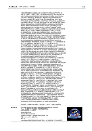 RPI - Marcas 2249 "Vervs Consultoria" 