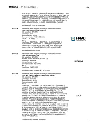 RPI - Marcas 2249 "Vervs Consultoria" 