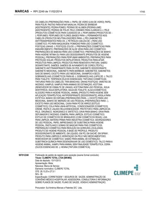 RPI - Marcas 2249 "Vervs Consultoria" 